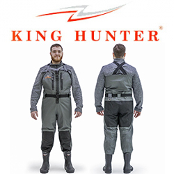 King Hunter WATER Zip Gray