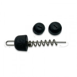 Набор грузов Strike Pro для быстрой подгрузки силикона со штопором 6-10-14гр 3шт черный