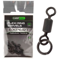 Вертлюг c запаянным кольцом Carp Pro №4 10шт