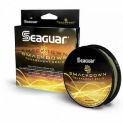 Шнур плетеный Seaguar Smackdown (x8) зелёный 137m. 0,185 мм; 20 lb/9,1 кг