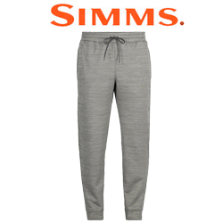 Simms Challenger Sweatpants, Smoke Heather