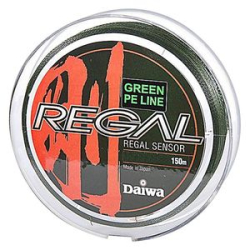 Леска плетеная Daiwa Regal Sensor Green 150м 0,132мм