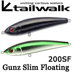 Tailwalk Gunz Slim Floating 200SF 106gr