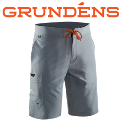 Grundens Fish Head Board Short Monument Grey