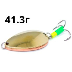 Советская Блесна Ложка 50мм 41,3 гр (золото + медь)