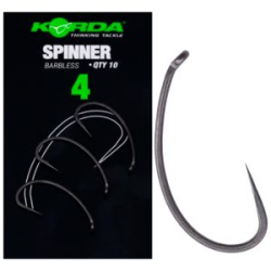 Крючок Korda Spinner B PTFE №7 без бородки 10шт