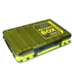 Коробка для приманок Vido Craft VD-2014 Revers Box, желтая, размер 27.3х19х4.7см