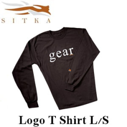 Sitka Logo T Shirt L/S Mocha