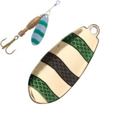 Блесна вращающаяся Mikado Drone №3 - золото/GBB