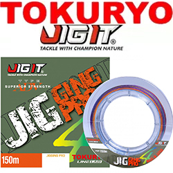 Jig It x Tokuryo JiggingPro X4 Multi PE 150m