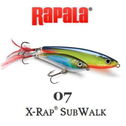 Rapala X-Rap Subwalk XRSB07