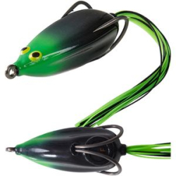 Приманка силиконовая лягушка Daiwa Steez Snappy Frog 48 мм 9 гр. цвет BK