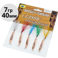 Приманка Grows Culture KACTMACTEP 6018A 7g цв. # copper 5шт/уп