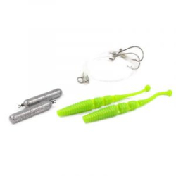 Оснастка Zettech Drop-Shot Perch/Zander 14/18 г, 5 см, 7 кг, в упак. 2 шт., цвет #88