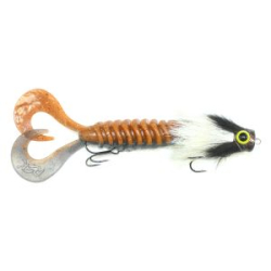 Приманка RSK Fishing MAUS XXL (диаметр головы 25 mm) 25см 98гр тело цвет 030 черно-белая голова