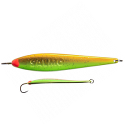 Блесна вертикальная зимняя Lucky John Model S-1 c впаян. кр. 1.5гр. цв. OR