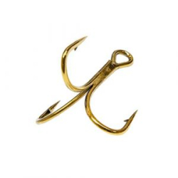 Тройной крючок Owner ST-47TG 51669 Gold 5647TN-10