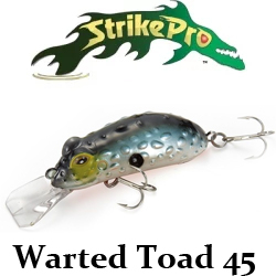 Strike Pro Warted Toad 45 EG-097A 4.5см 5.5гр.