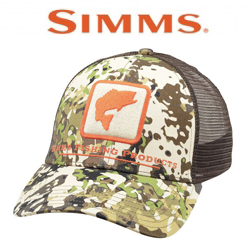 Simms Bass Icon Trucker, River Camo