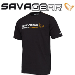 Savage Gear Signature Logo T-Shirt Black Ink