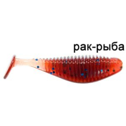 Силиконовая приманка Ojas NanoShad 42 Рак-рыба (color: #07, pcs: 9)