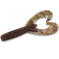 Силиконовая приманка Herakles X35 Double Claw 3.5" цвет CHAMPAGNE PURP