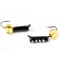 Мормышка Столбик №2 (бч)+ зефир золото(0,5)