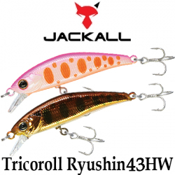 Jackall Tricoroll Ryushin 43HW