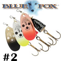 Blue Fox Vibrax Bullet Flake #2 (BFFL2)