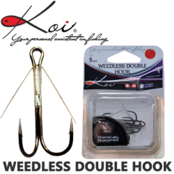 Koi Weedless Double Hook