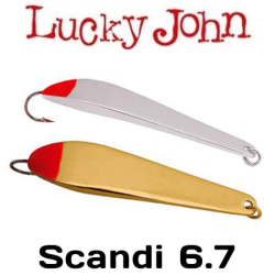 Lucky John Scandi с впаянным крючком 6.7гр.