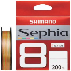 Шнур PE Shimano Sephia 8 LD-E61W 200m 0,5 # 9,9 LB