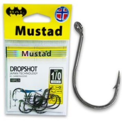 Крючки BAT Mustad Dropshot 10548 № 1 уп.10