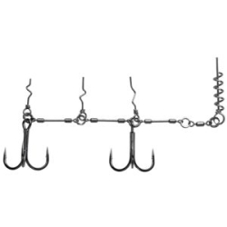 Оснастка стингер BKK Chain-21 Stinger Rig (A-EU-0136) 2/0# (1шт)