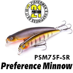 Pontoon21 Preference Minnow PSM75F-SR 