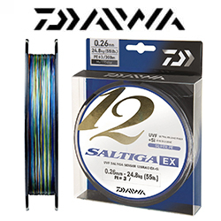 Daiwa UVF Saltiga Sensor 12braid EX＋Si [10m X 5colors] 400m