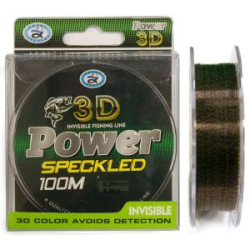 Леска Grows Culture 3D Power Speckled 100m # 0.22mm