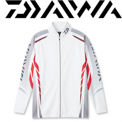 Daiwa Polo Long Sleeve Wicksensor White 