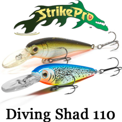 Strike Pro Diving Shad 110 (JL-002F)