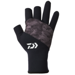 Перчатки Daiwa DG-7624W Titanium Alpha Gloves 3 Pieces Cut (Squid Camo) XL (4550133488757)