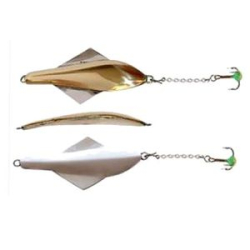 Блесна Lucky John Glider с цеп. и тр. 10гр. цв. GS