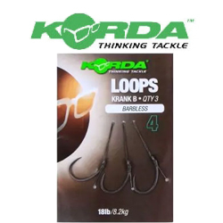 Korda Loop Rigs Krank Barbless