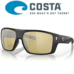 Costa Diego 580G (Matte Black/Sunrise Silver Mirror 580G, Large)