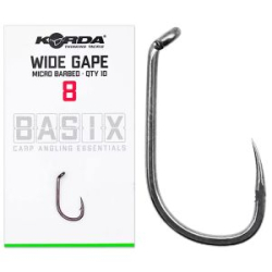 Крючок Korda Basix Wide Gape №6 с микробородкой 10шт