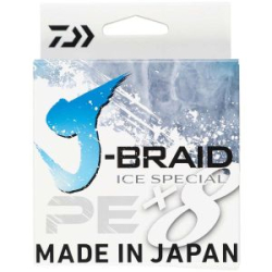 Леска плетёная Daiwa J-Braid Ice Special x8 PE Island Blue 50m 0.06mm