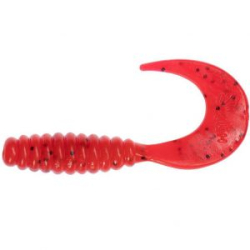 Силиконовая приманка Helios Credo 2,35"/6,0 см Pepper Red 7шт. (HS-10-030)
