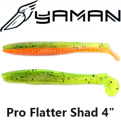 Yaman Pro Flatter Shad 4"