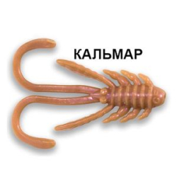 Силиконовая приманка Crazy Fish Allure 1.6 23-40-52-6 кальмар цв. somatic (телесный)