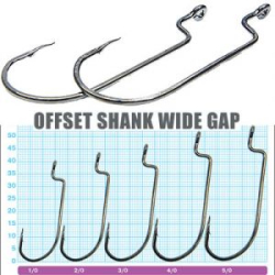 Офсетный крючок Owner Offset Shank Wide Gap BC №1/0 6шт