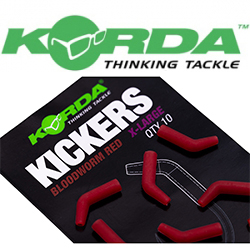 Korda Kickers Bloodworm Red